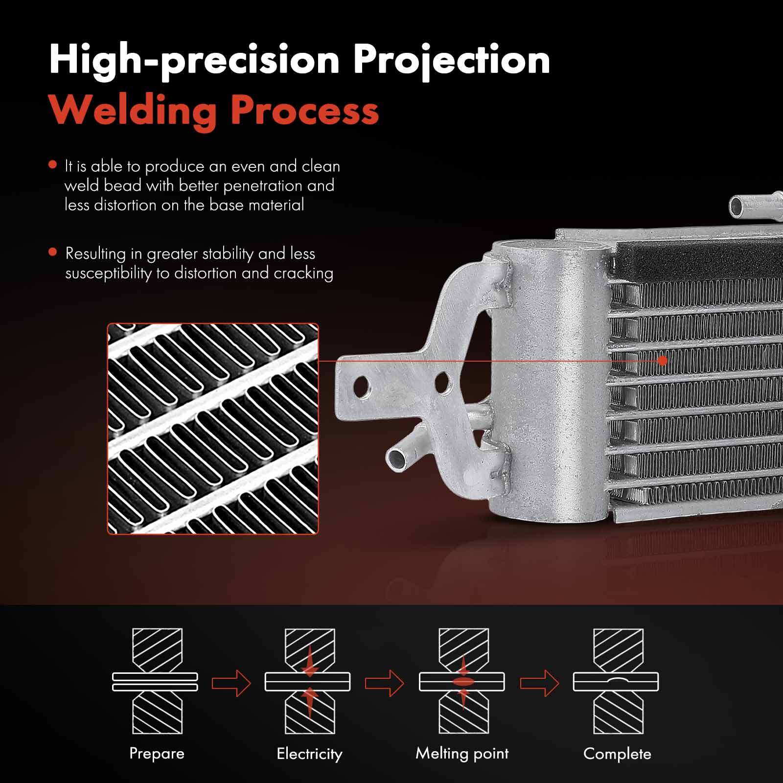 1x Automatic Transmission Oil Cooler for Mini Cooper 2002-2006-2008 17221475586