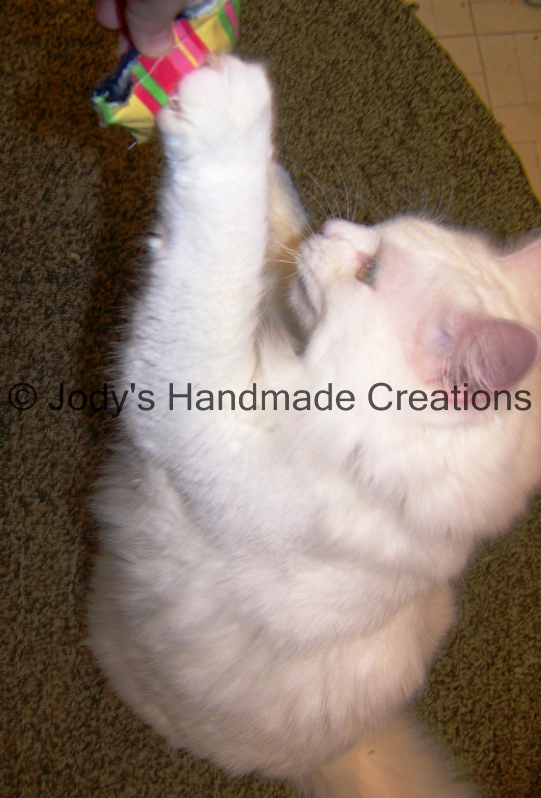 4 Handmade Catnip Pillow Toys ( CATS LOVE THEM!!!!!!!!) Over 1700+ Sets Sold!!!