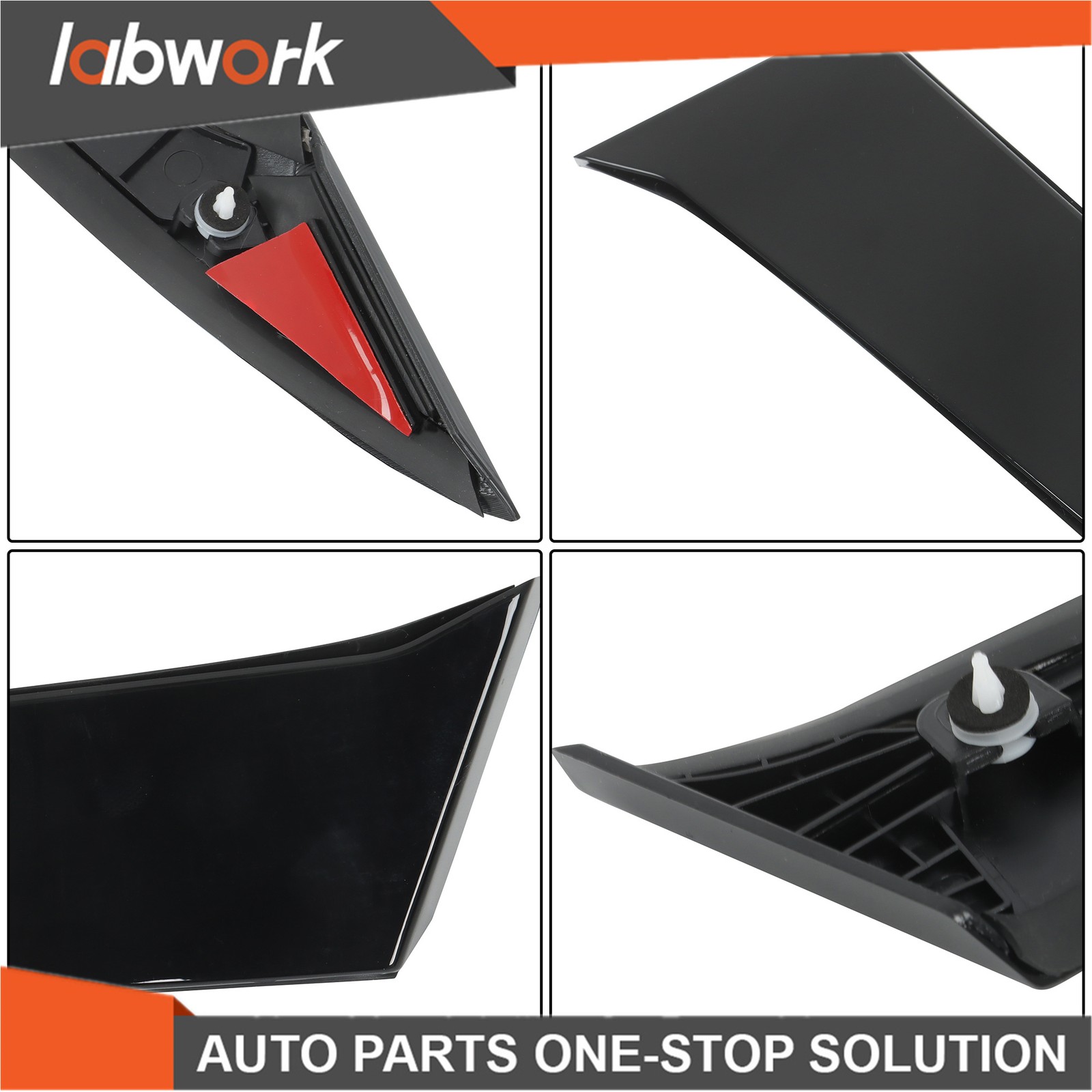 Labwork Rear Right Upper Quarter Trim Interior Panel For Nissan Sentra 2020-2024