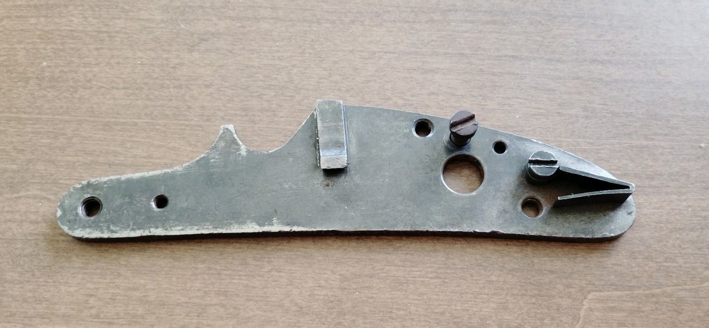 ORIGINAL US ARMY SPRINGFIELD LOCK PLATE