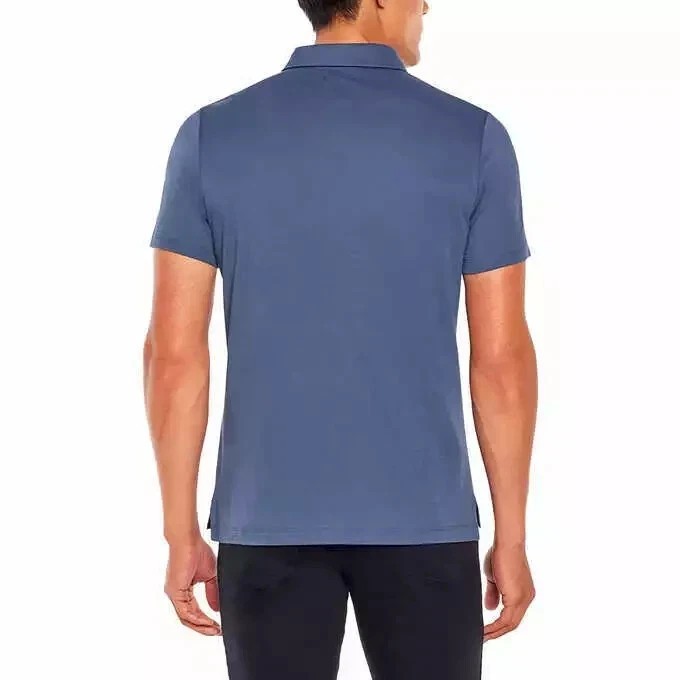 Banana Republic Men's Luxe Touch Performance Polo Shirt, Color Blue, Size M