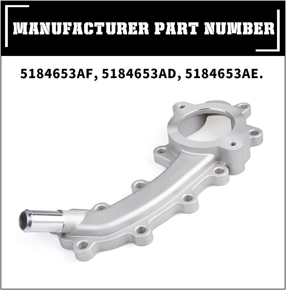 Thermostat Housing Complete Set For 2011-2016 Chrysler Town #5184653AF 902-3036