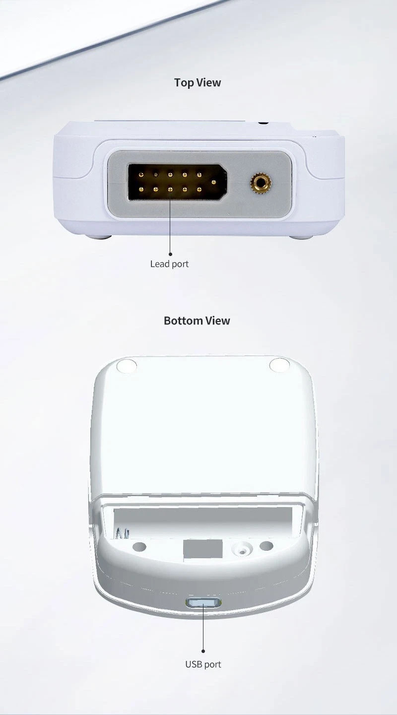 New 12 Channels ECG Holter 48Hour Recorder Dynamic EKG Monitor System TLC6000