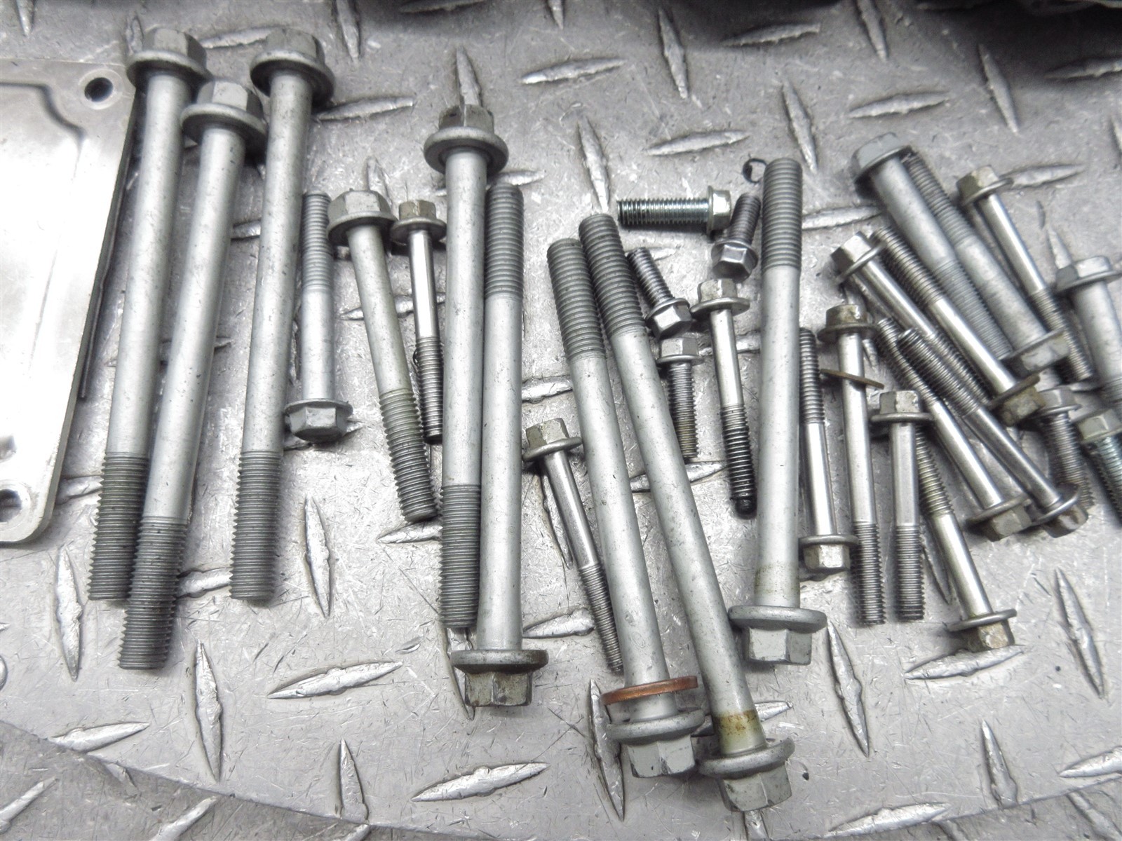 2011 11-15 Kawasaki ZX10R ZX1000 ZX1000D ZX10 Crankcase Engine Block Piston Lot