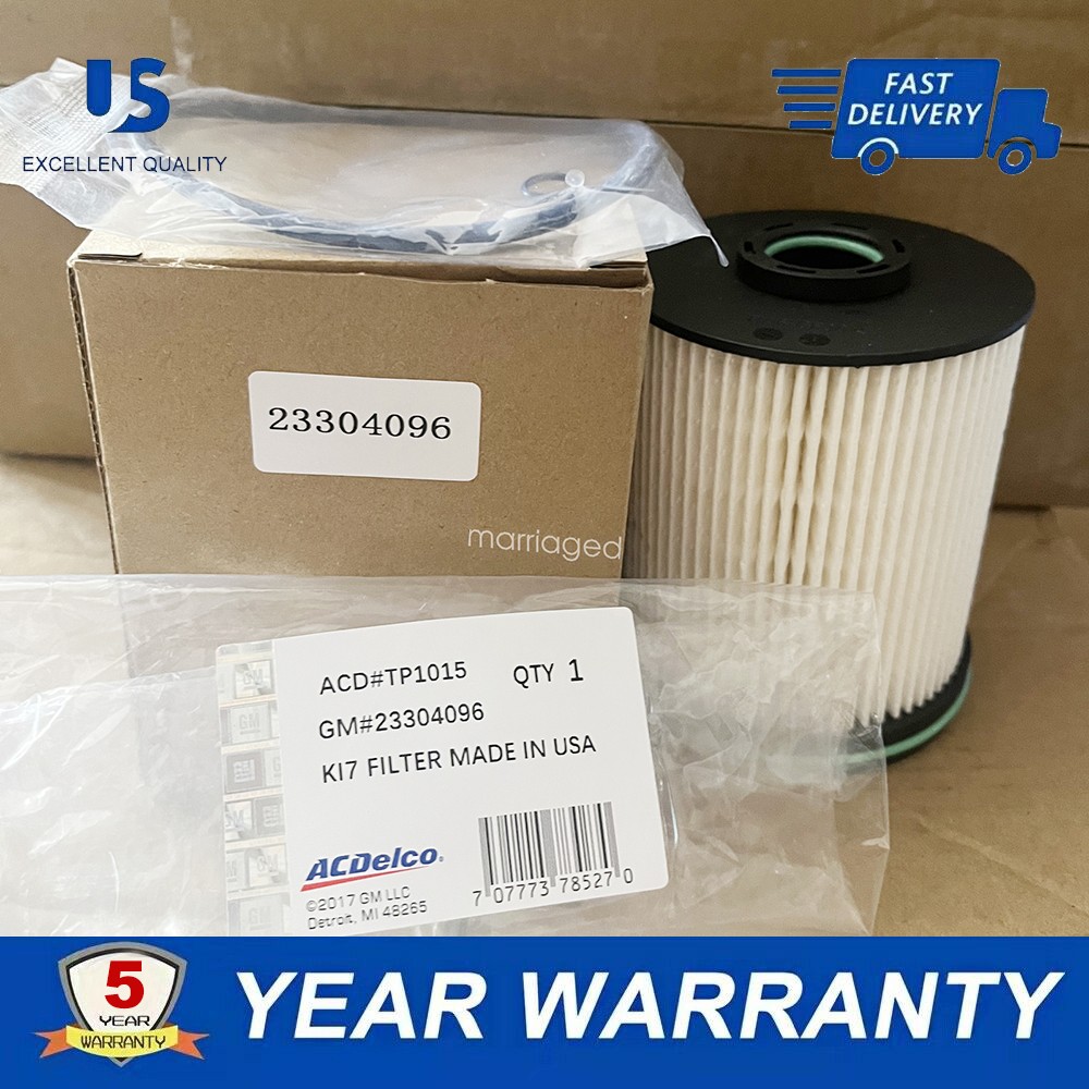 Genuine OEM 6.6L Pro Fuel Filter Kit & Gaskets 23304096 TP1015 for Chevrolet USA