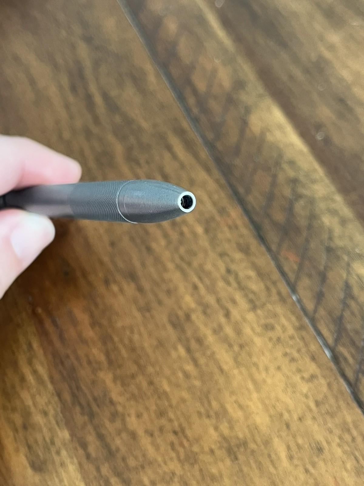 Tactile Turn Carryology Edition Slim Stonewash Titanium Bolt Action Pen Long