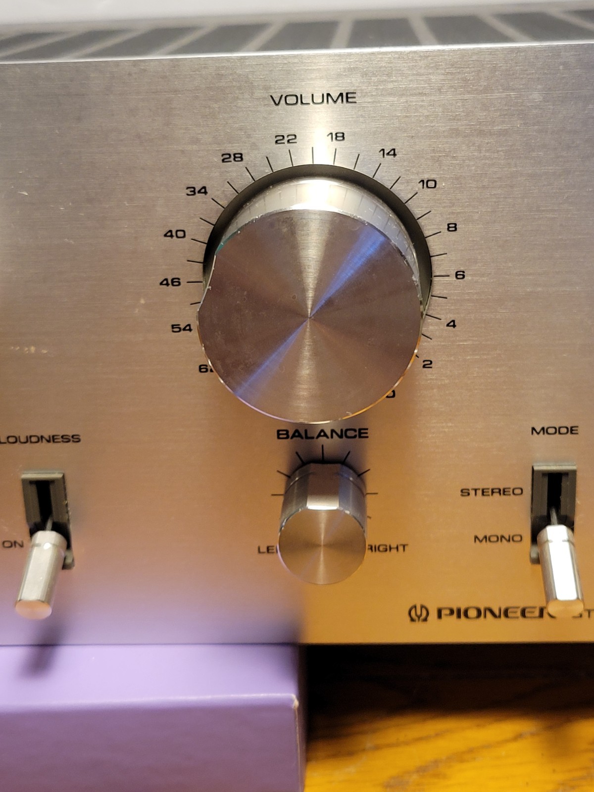 VTG PIONEER STEREO AMPLIFIER MODEL NO. SA – 7500 II/ TESTED AND WORKING GREAT!