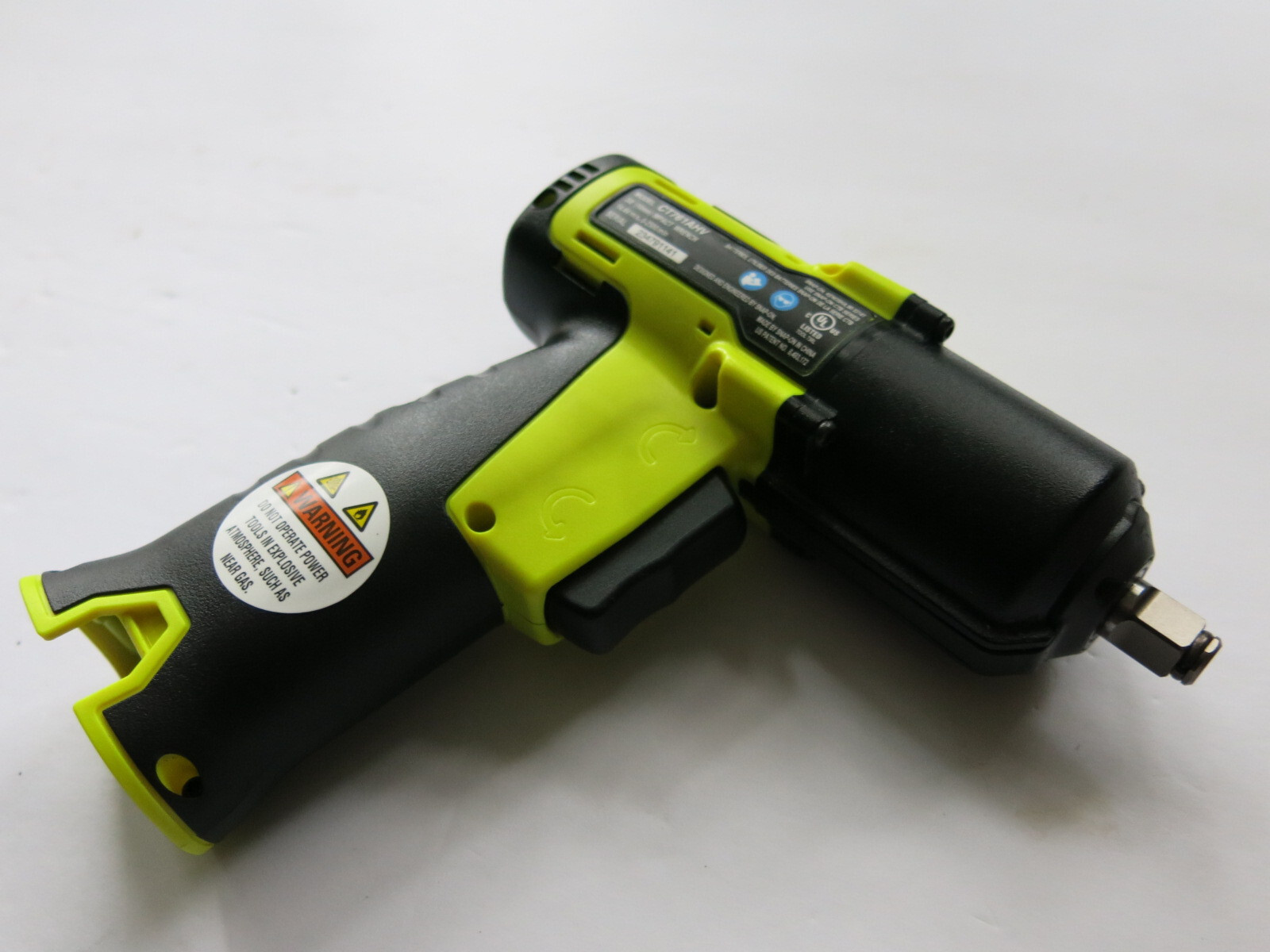 New Snap-on Tools CT761A 14.4v 3/8" Drill Cordless Impact Wrench Hi-Viz