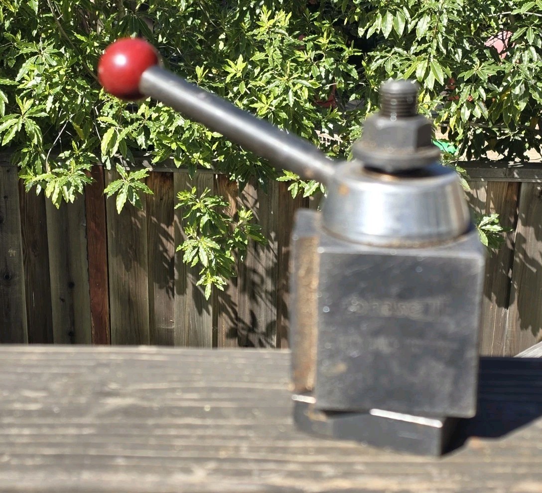 PHASE II Lathe Swing Piston Type Quick Change Tool Post 250-200