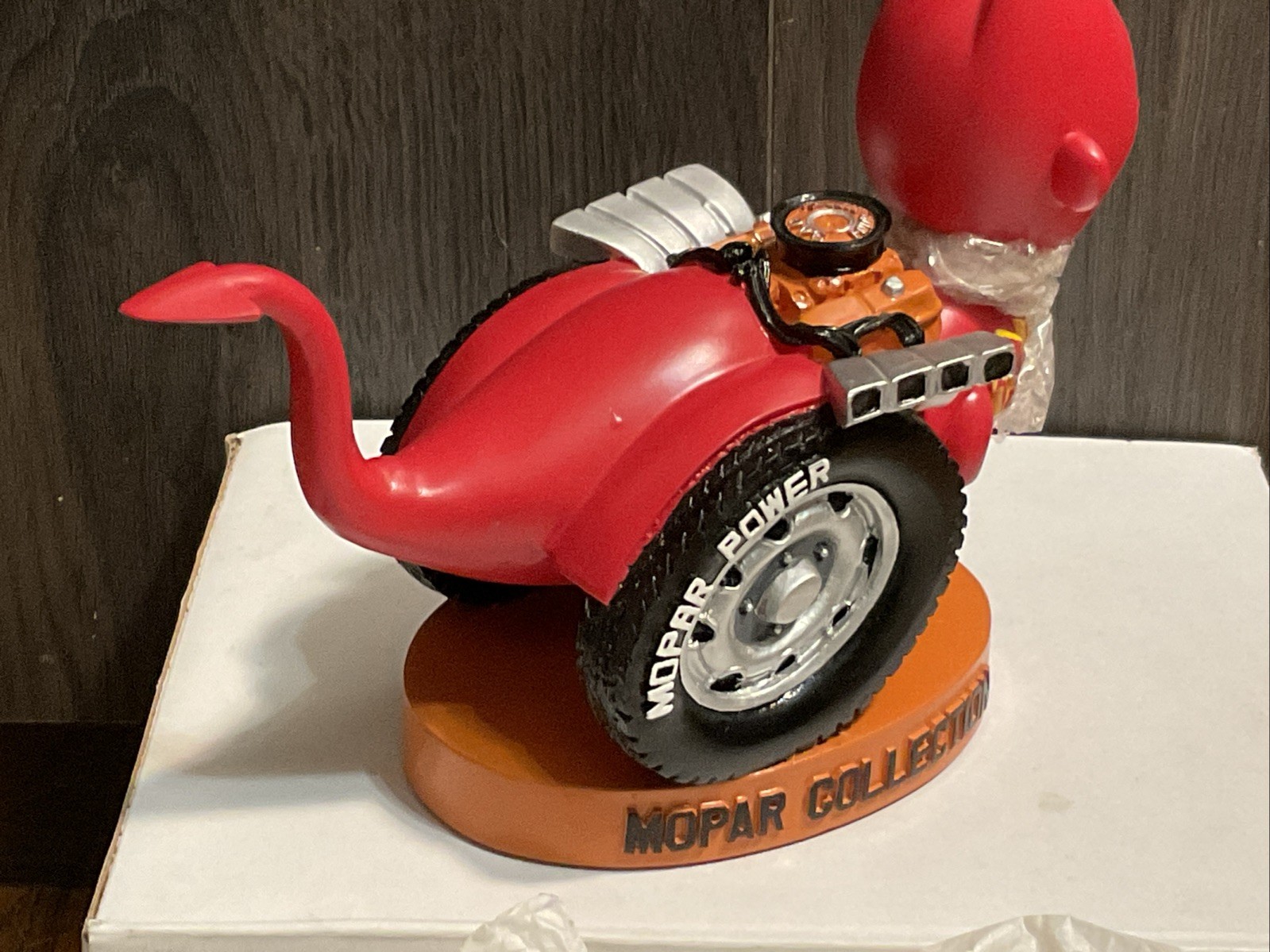 New Dodge Super Demon Dealership Exclusive Bobblehead B5 Bent Rod Garage Shaker