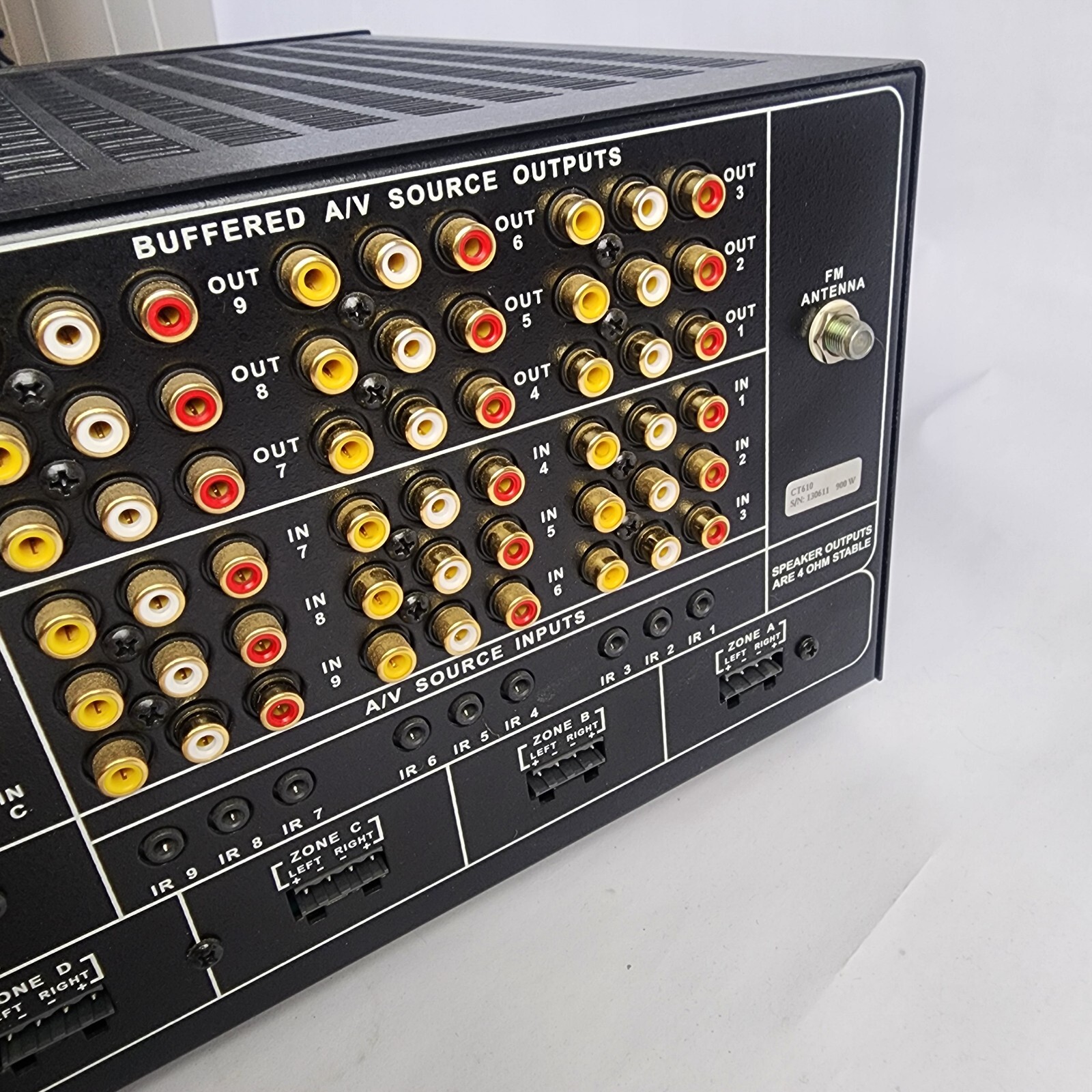 B&K Componers, Ltd. CT610 6 Zone Receiver