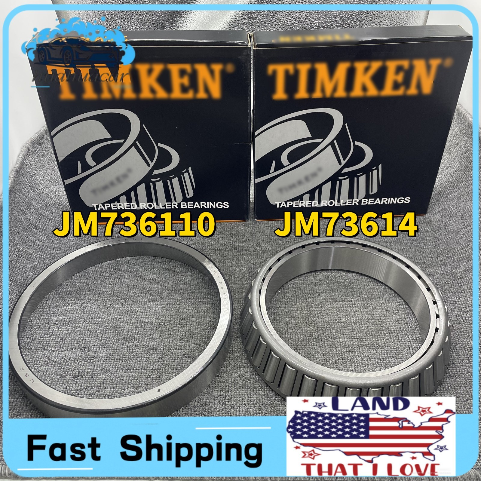 TIMKEN JM736110 Tapered Bearing Cup JM736149 Cone Roller Bearing - New in Box