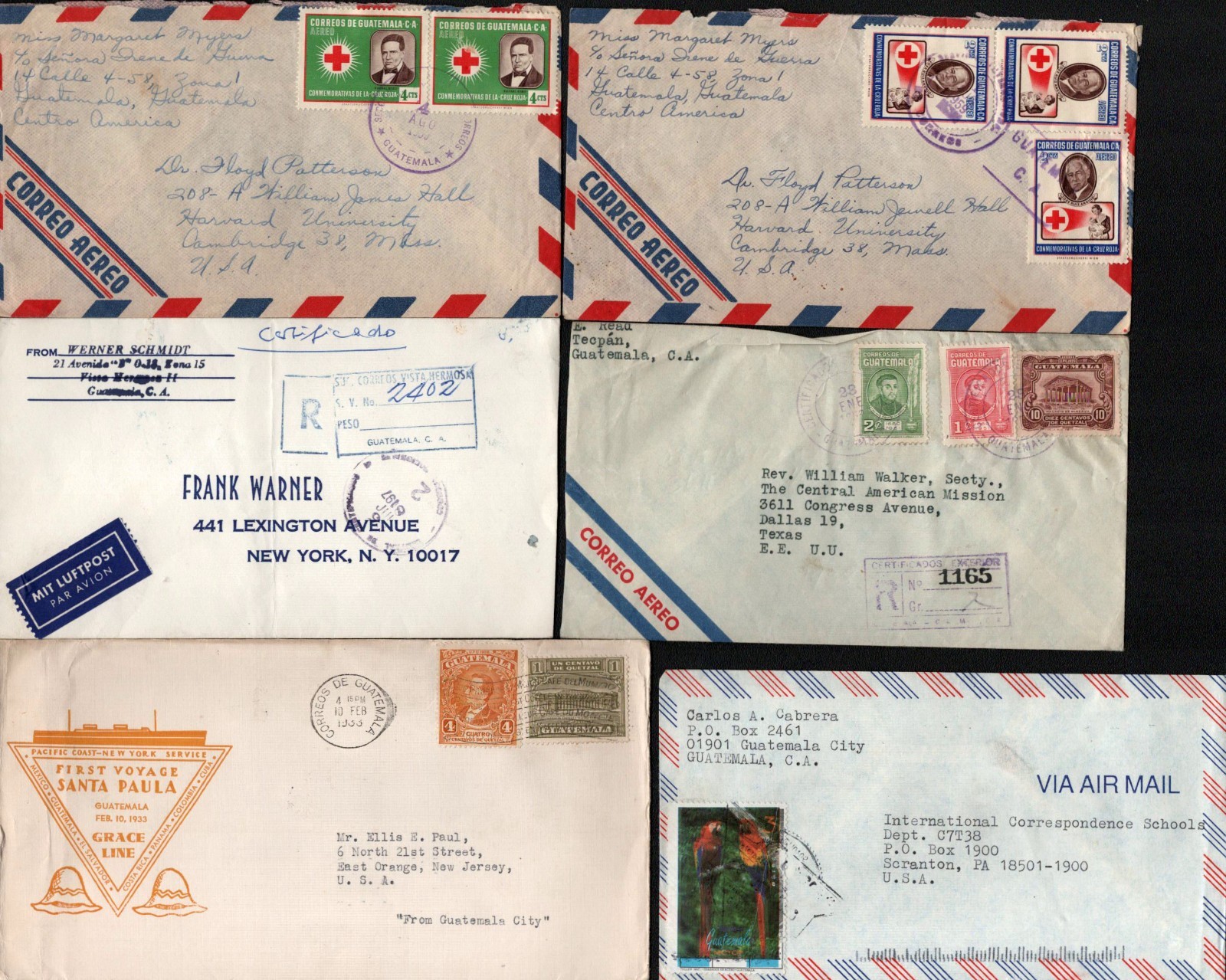 Guatemala Cover Collection - 10 Items - [Group 4]