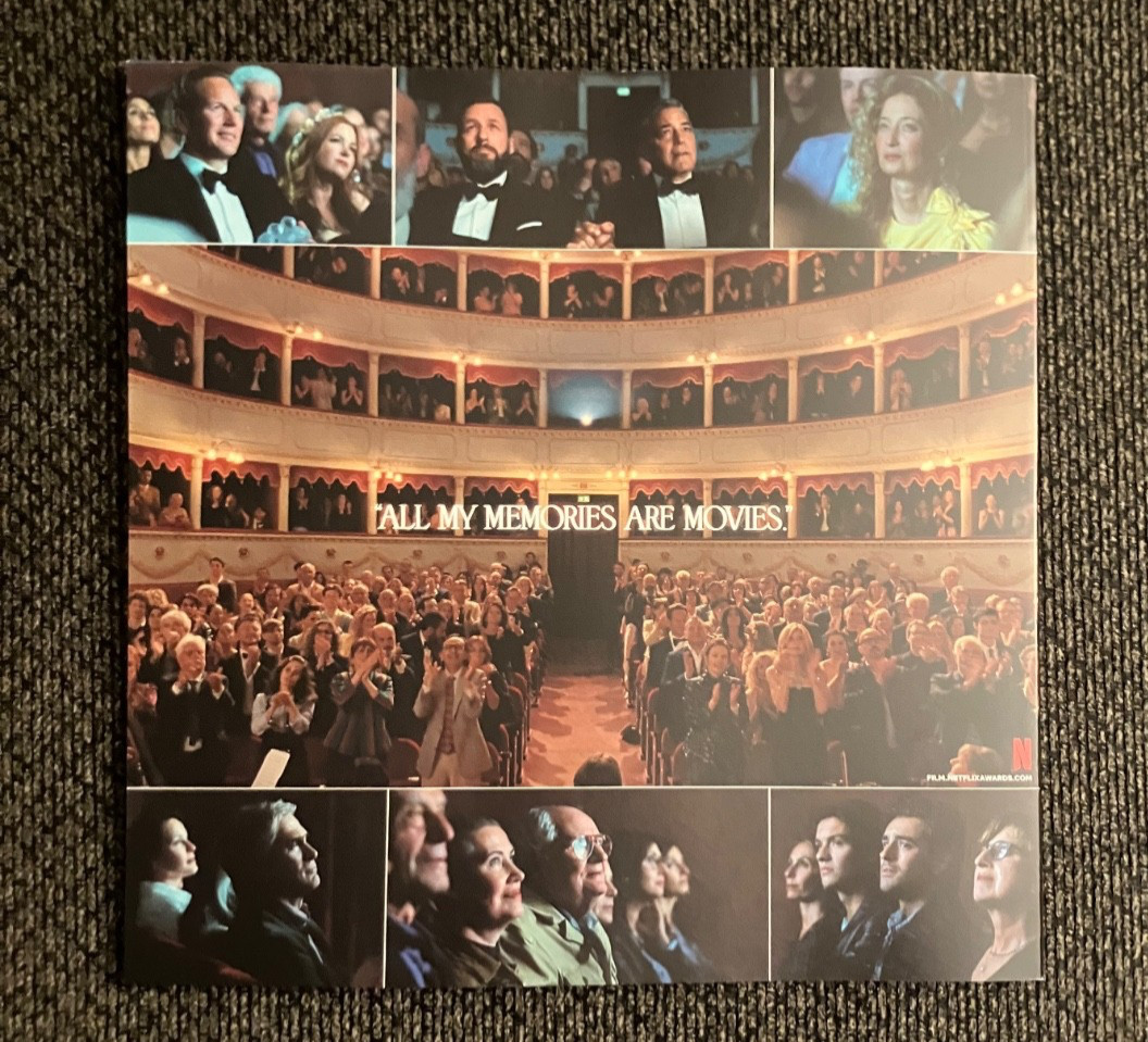 JAY KELLY (2025) 11x17 IN POSTER & PROGRAM NEW NOAH BAUMBACH GEORGE CLOONEY