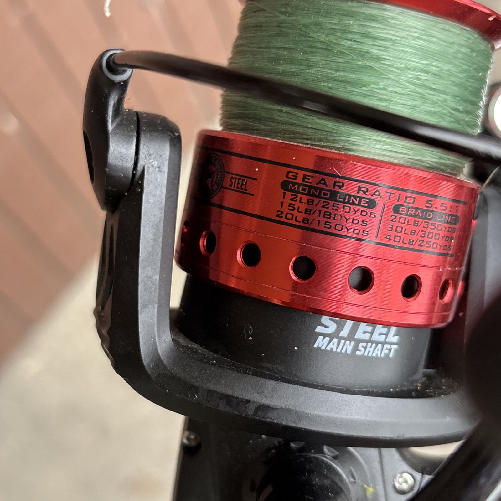 Marathon Fortress Fishing Rod FRT5000S70MH Med Heavy 7’ & Stainless Steel Reel