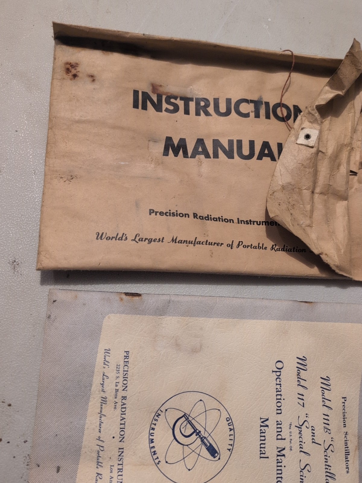 VTG AS-IS Precision Scintillator Chrome Ray Gun Radiation Detector Ghost Quack