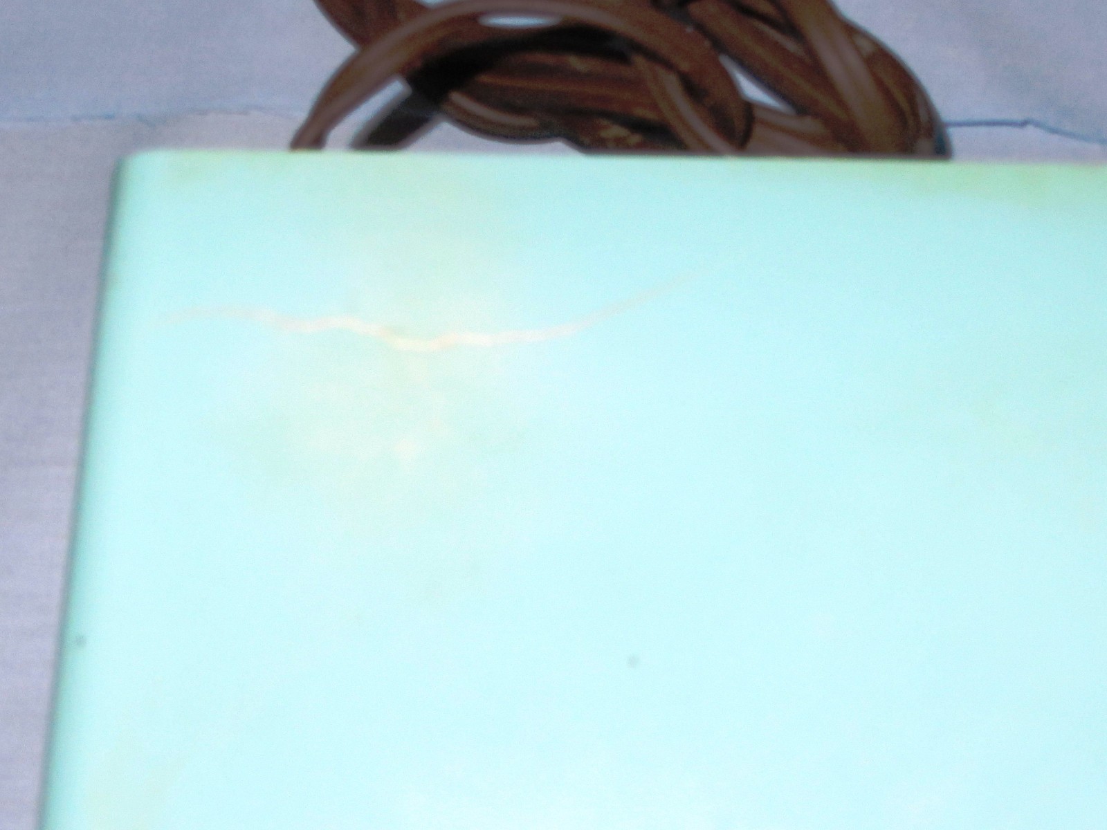 Vintage Motorola Model 57CC Clock Radio with Calendar Seafoam Blue