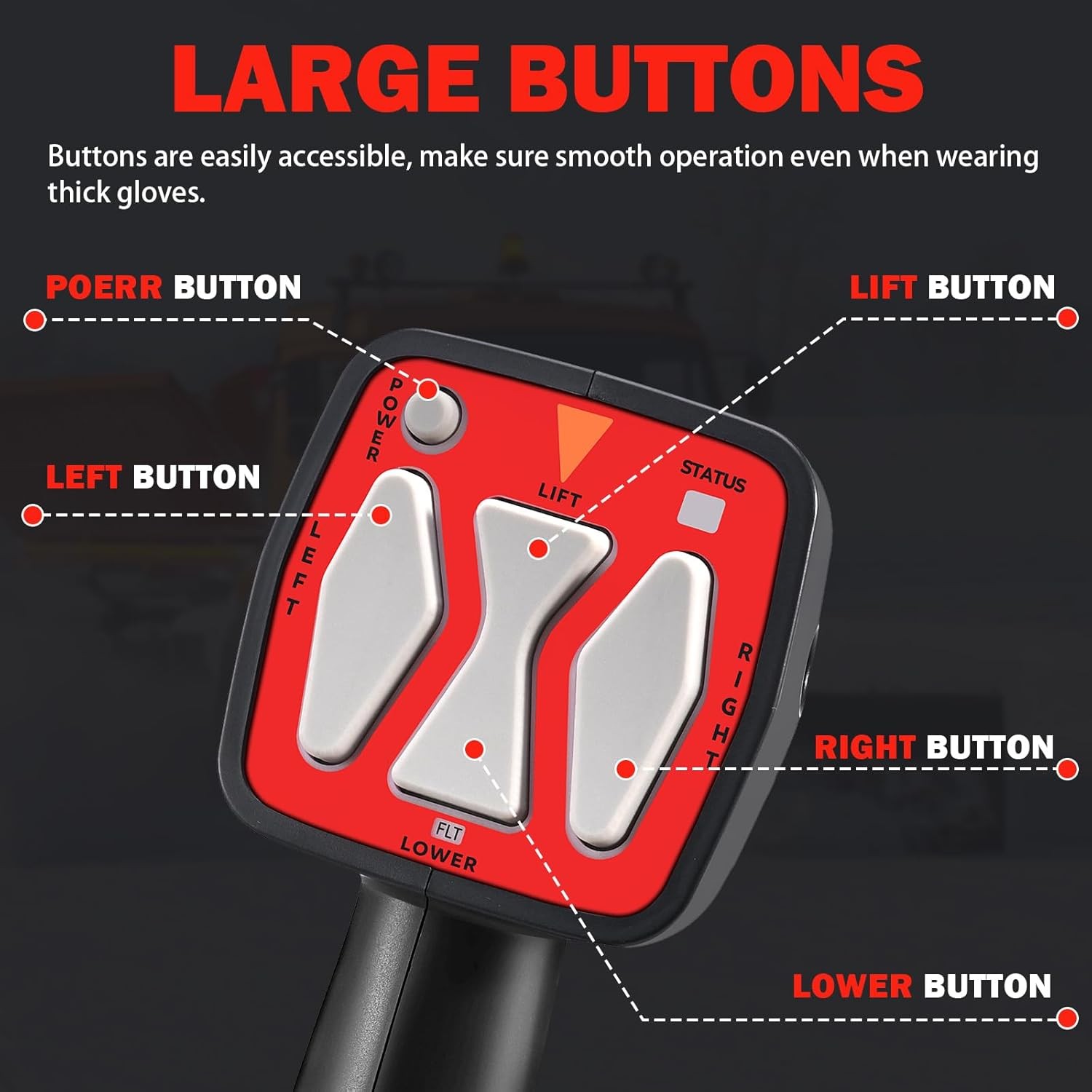 Straight Blade Plow Controller for Buyers 1306902 Western 56462 Fisher 9400 6Pin