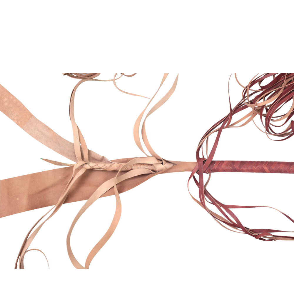 KANGAROO HIDE BULL WHIP 04 TO 16 FEET LONG 16 PLAITS INDIANA JONES BULLWHIP