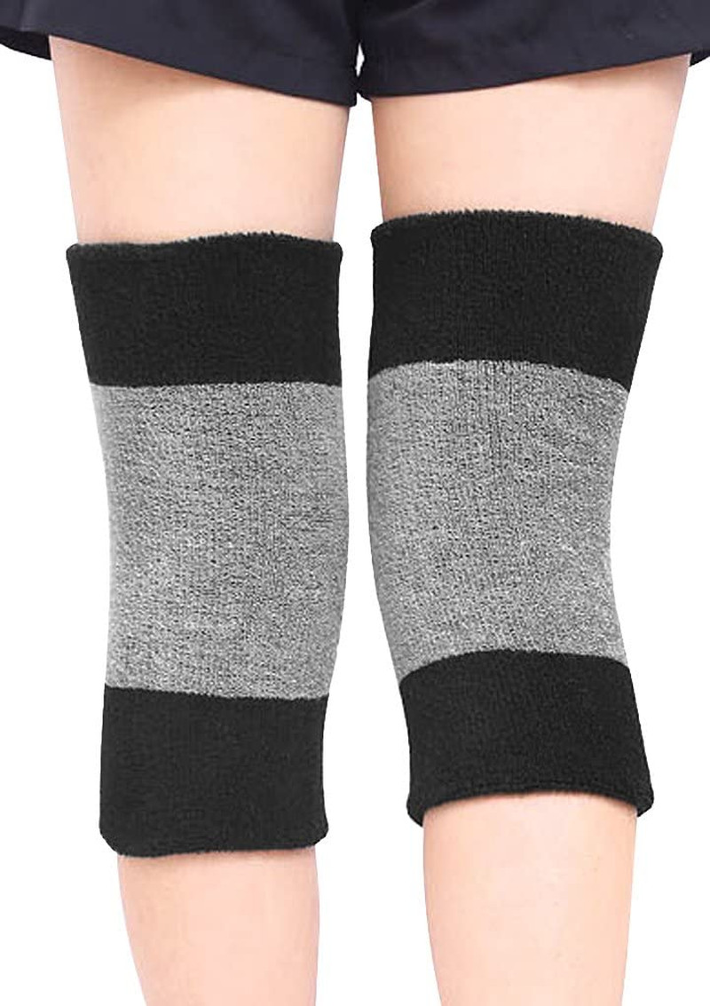 Thermal Knee Braces Leg Warmers Soft Winter Support Sleeves For Men Women Sports