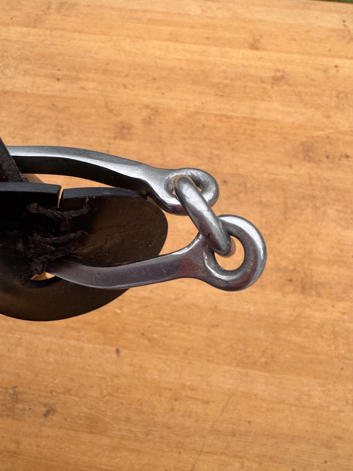 Sherry Cervi Diamond Short Shank O Ring Square Snaffle Horse Bit ~ 5.5"