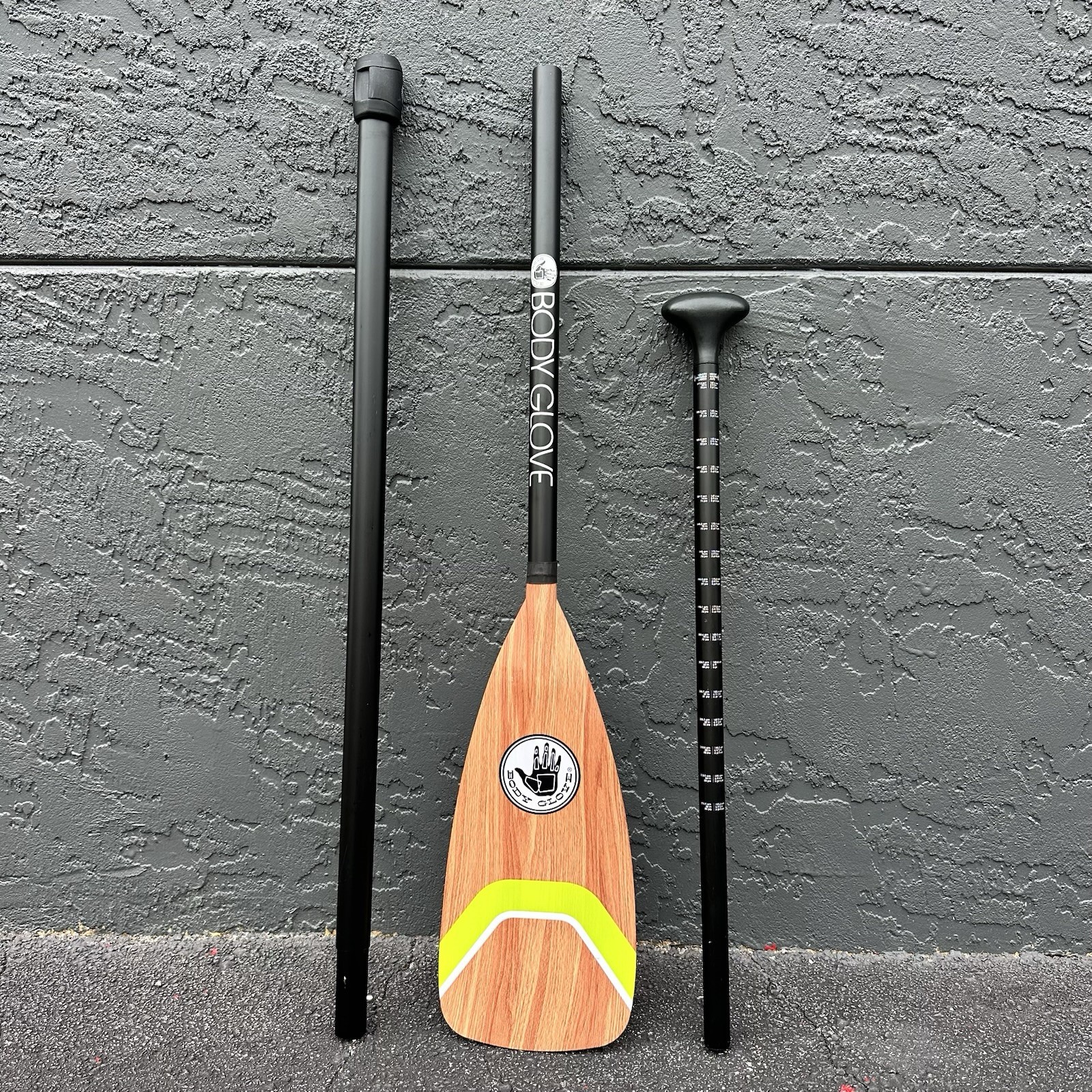 3-Piece Adjustable SUP Paddle –Lightweight, Floating Aluminum Shaft (Body Glove)