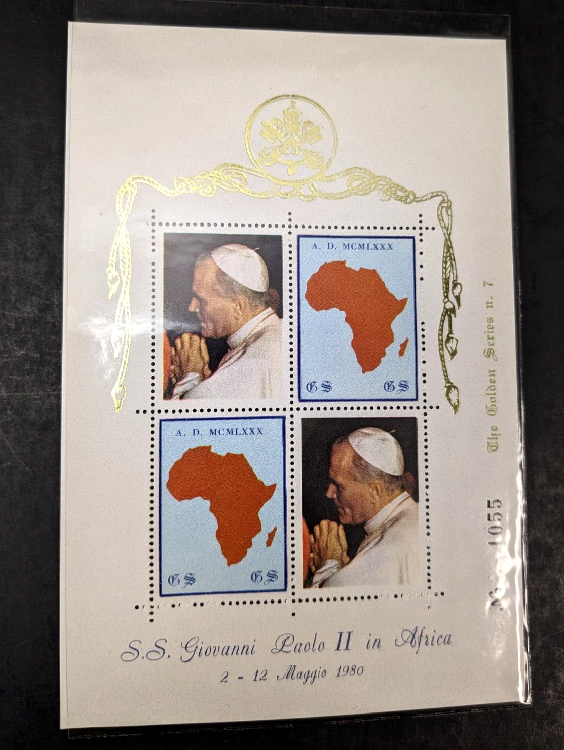 Pope John Paul II, The Golden Series Trip to African Countries Covers, Stamps