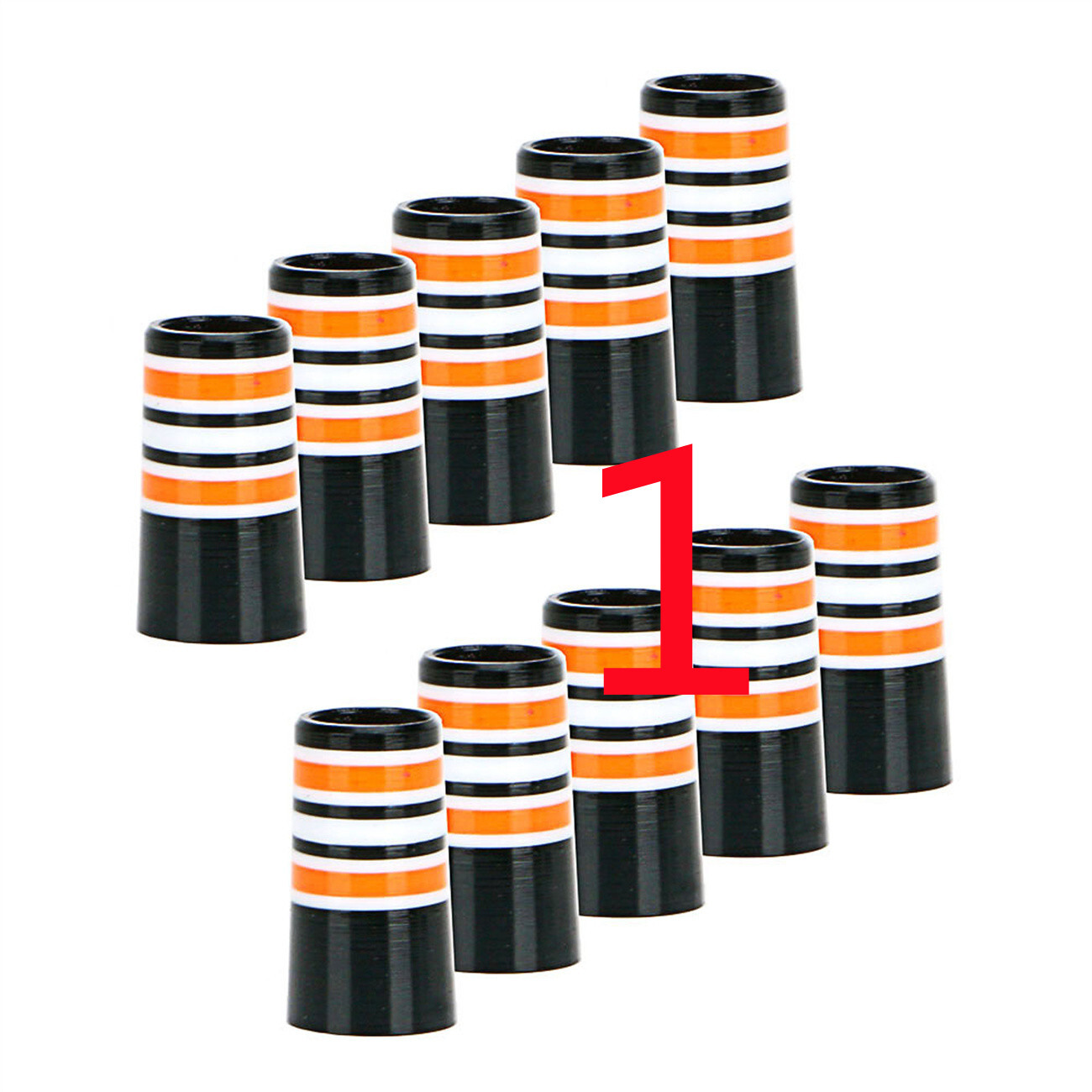 5pcs Size .370 Custom Golf Ferrules For All Iron Shaft Multi-color to Choose