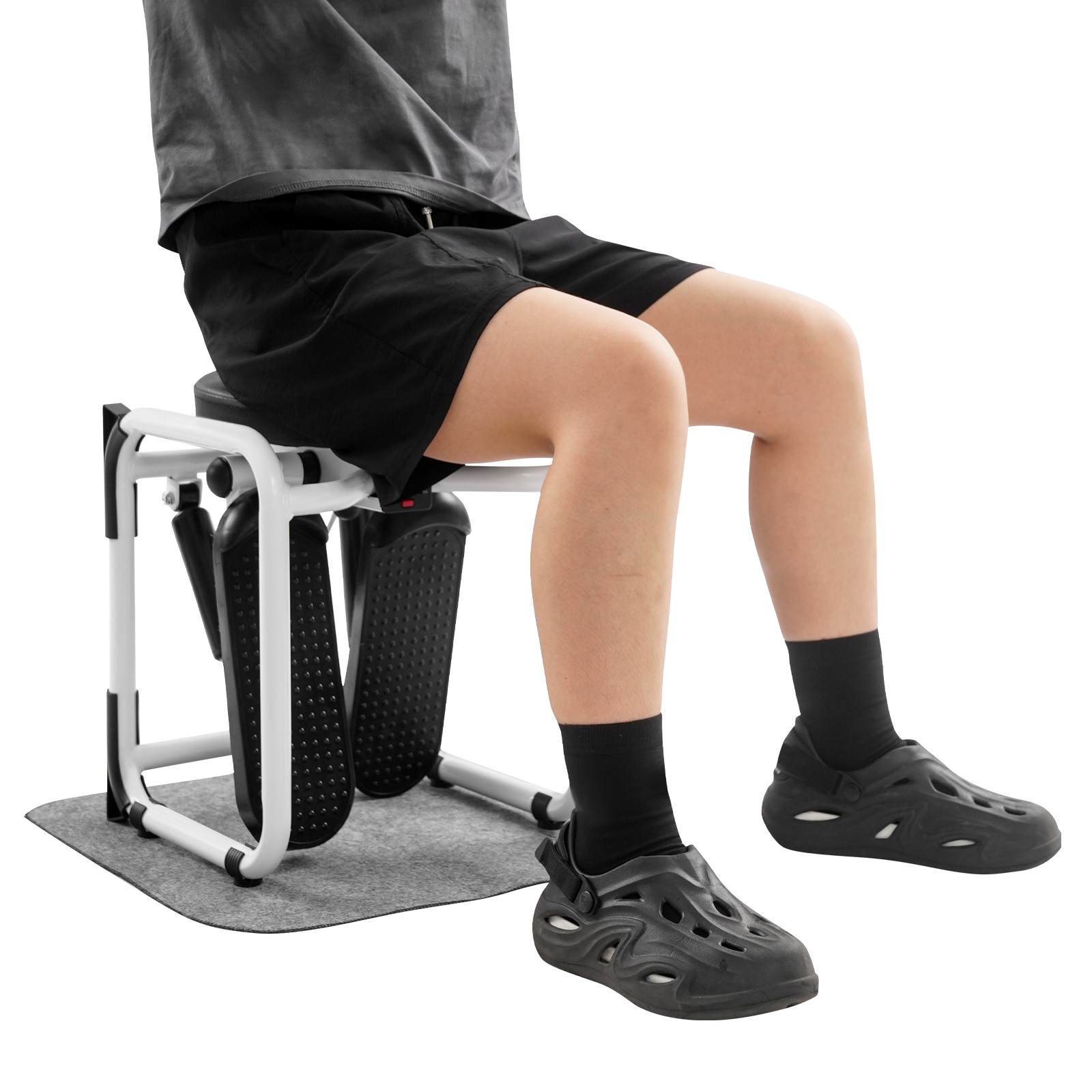 Multi-Function Stepper with Seat Mini Sport Stepping Machine for Home Exercise