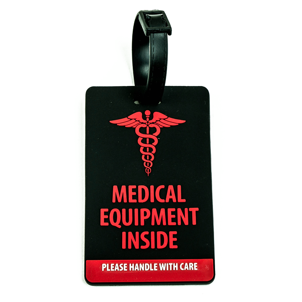 Shacke Medical Equipment Luggage Tag for Respiratory Devices