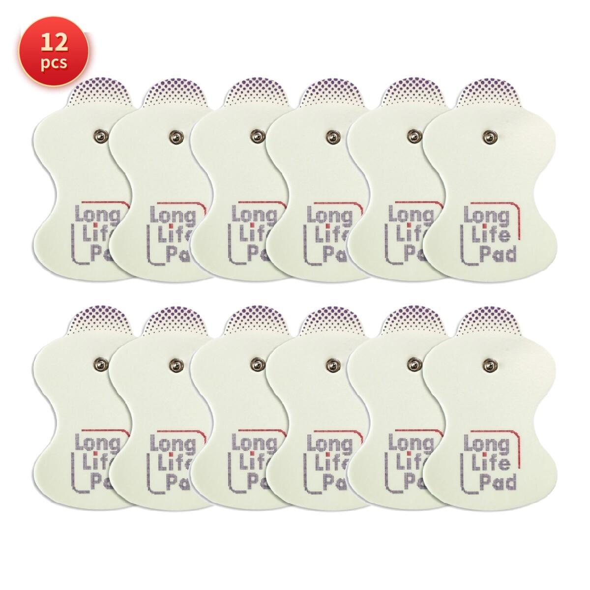 12 pcs Electrotherapy Long Life Electrode Pads Replacement for Omron