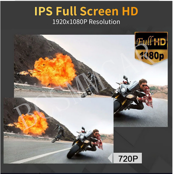 2pcs Android 11 Car TV Touch Screen Headrest Monitor For Rear Seat Entertainment