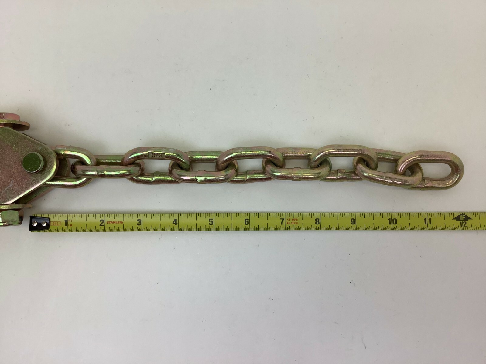 8 pt Kit 14 Hi-VIZ TECNIC Webbing Rollback / Flatbed Car Tie-Down w/ Chain Tails