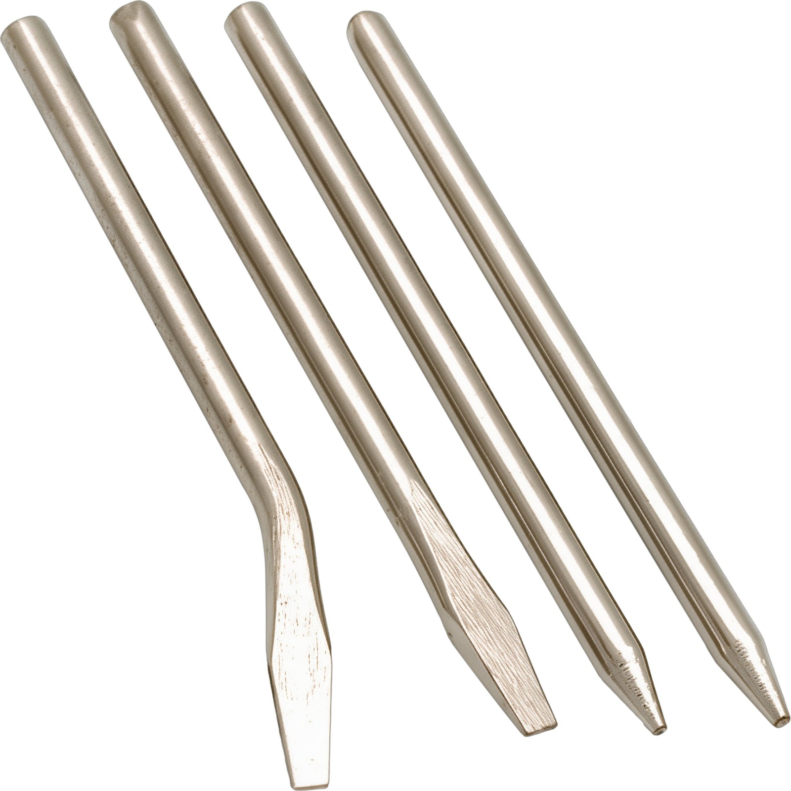 4 Soldering Iron Tips Solder Hobby Craft Jewelers Design & Repair Tools
