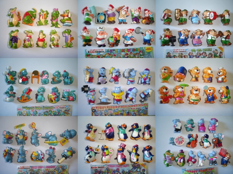 YOUR CHOICE - KINDER SURPRISE FIGURES COMPLETE SETS FIGURINES EGGS COLLECTIBLES