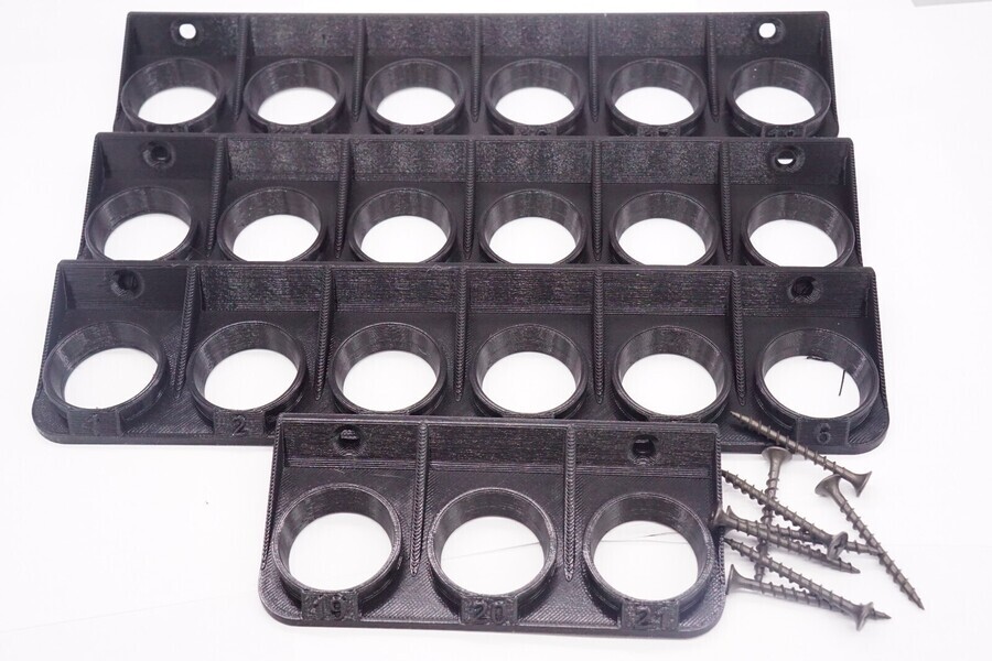 ER-32 Collet Rack Collet Holder *Holds 21 Collets* ER32