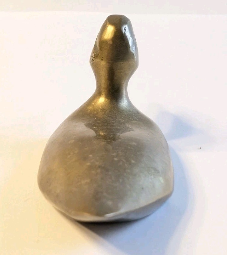 Vintage Miniature Brass Duck Paper Weights Collectibles Set of 3