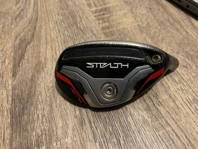 NICE TAYLORMADE STEALTH RH 19.5 DEGREE # 3 HYBRID CLUB HEAD TM STEALTH HC