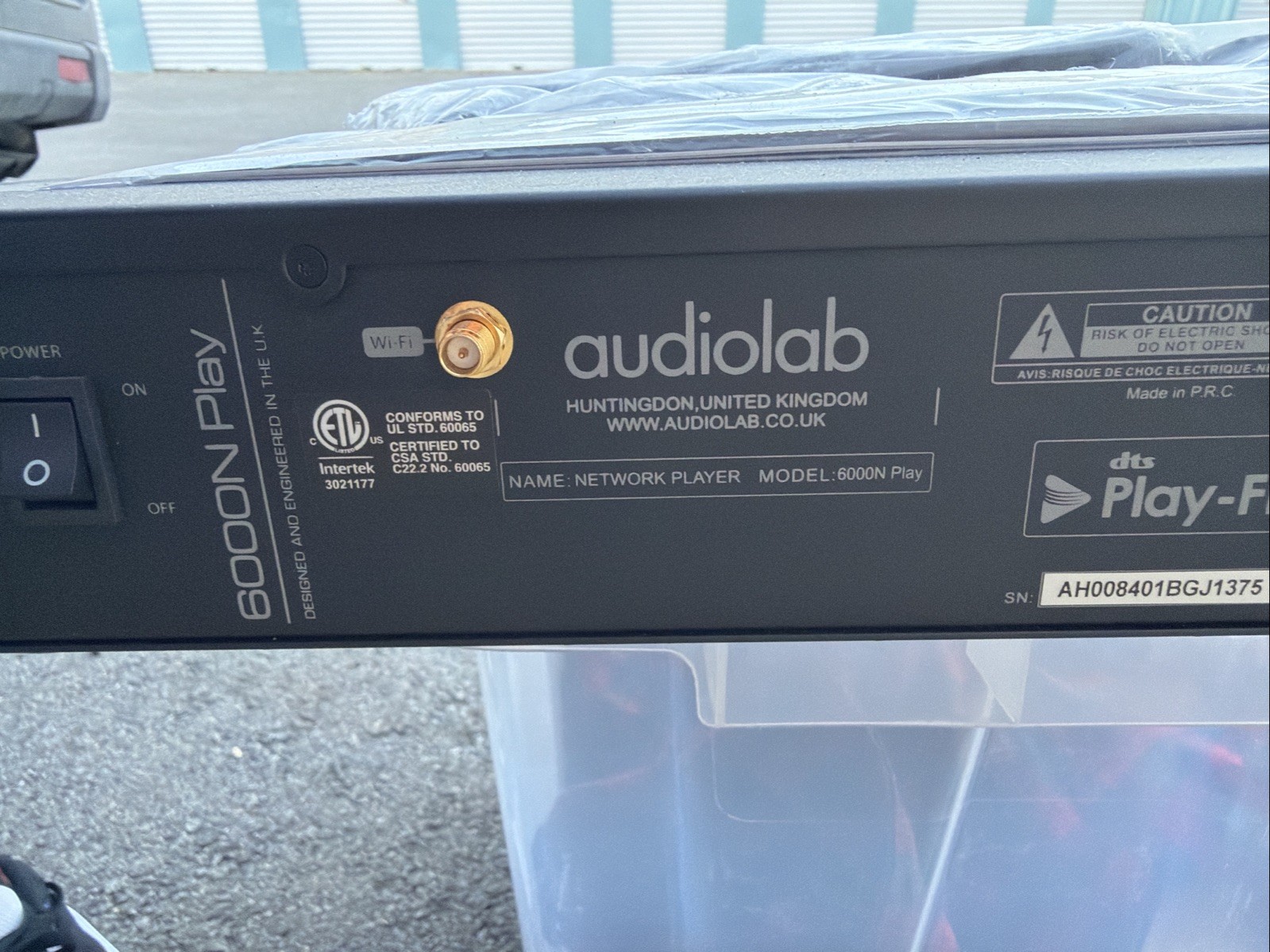 Audiolab 6000N - Audio Streaming Player - Black