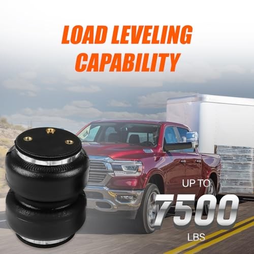 Rear Air Spring Bag Suspension Kits Compatible with 2014-2023 Dodge Ram 89289