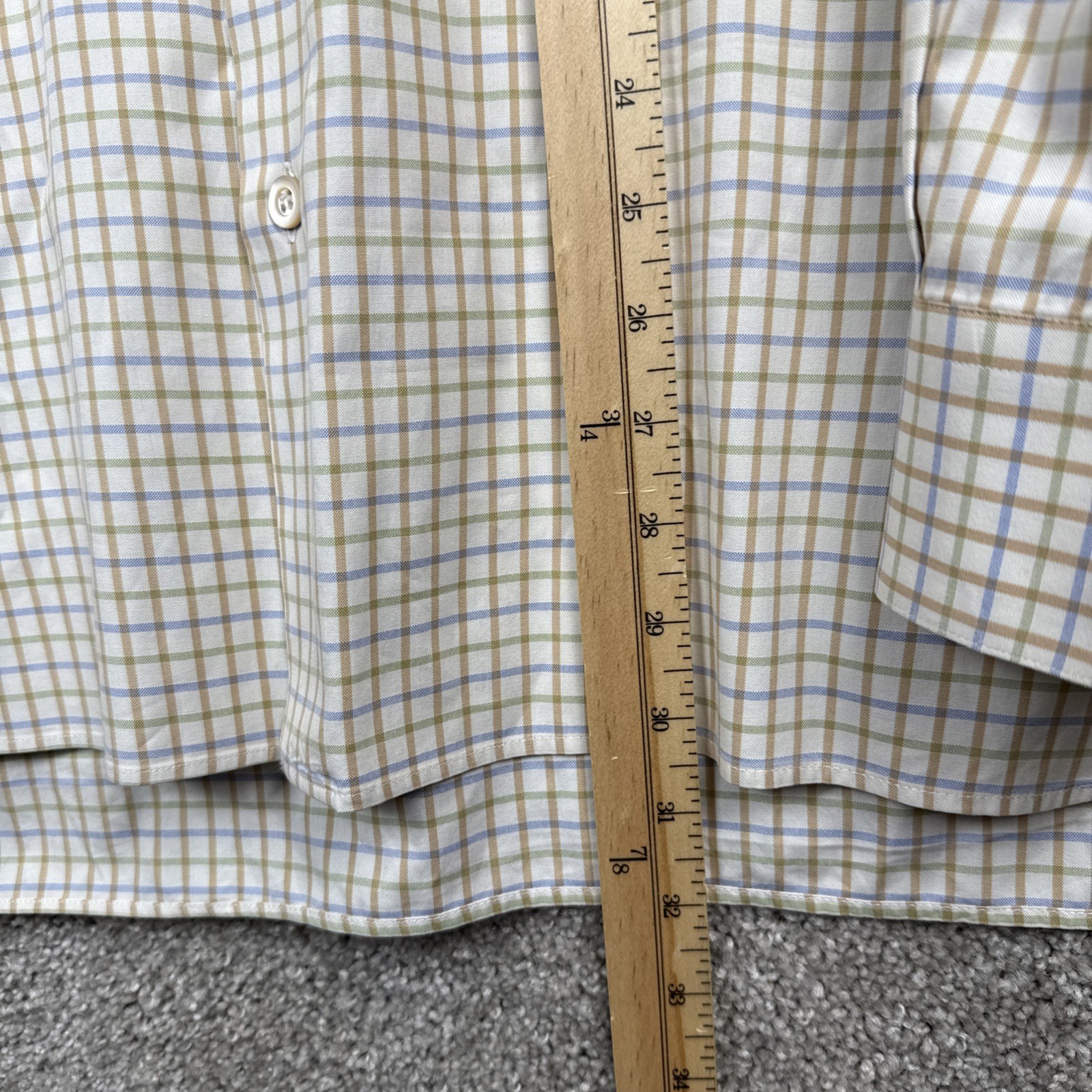 Ermenegildo Zegna Beige Button Up Shirt Men’s Medium Italy