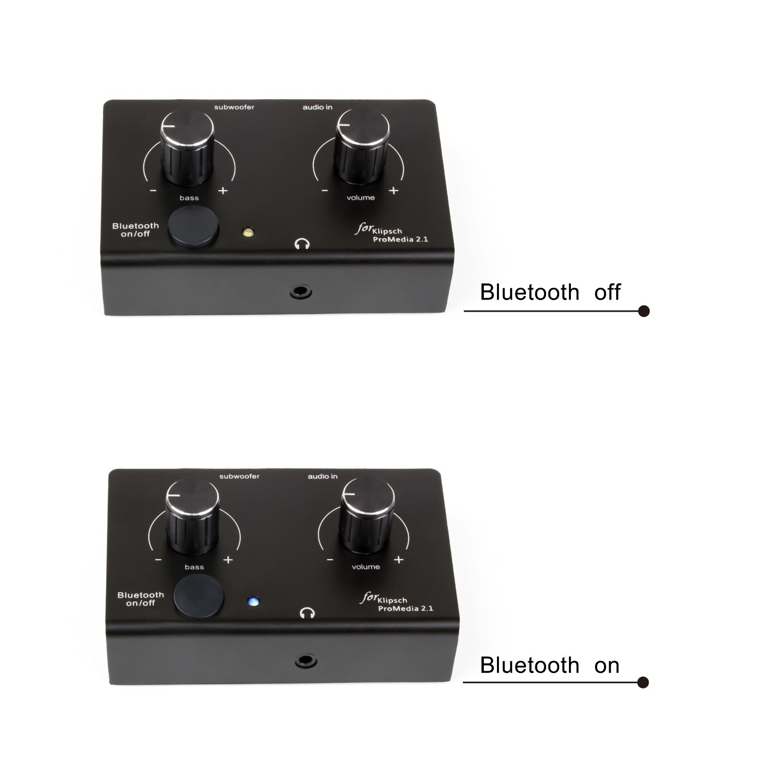 Replacement Control Pod Bluetooth Enabled for Klipsch ProMedia 2.1 Speakers BT