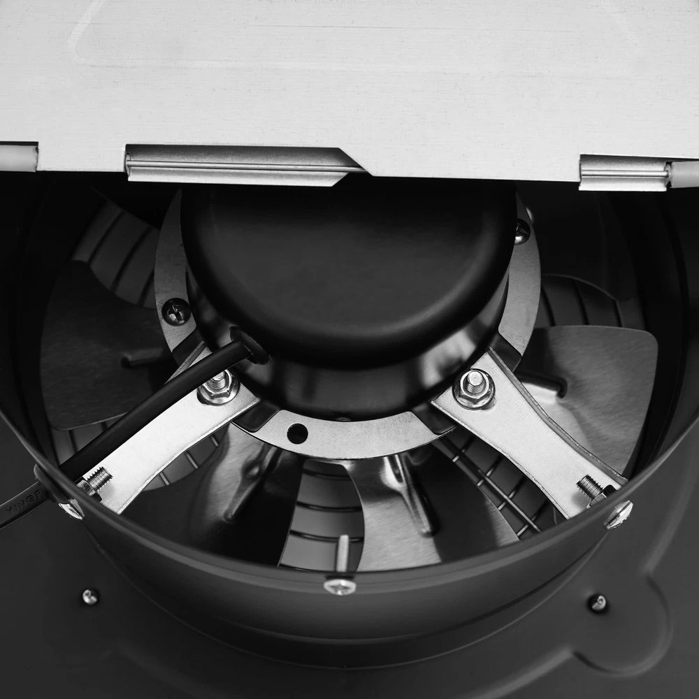 8'' Explosion Proof Exhaust Fan, 80W 500CFM Industrial Axial Flow Fan Utility