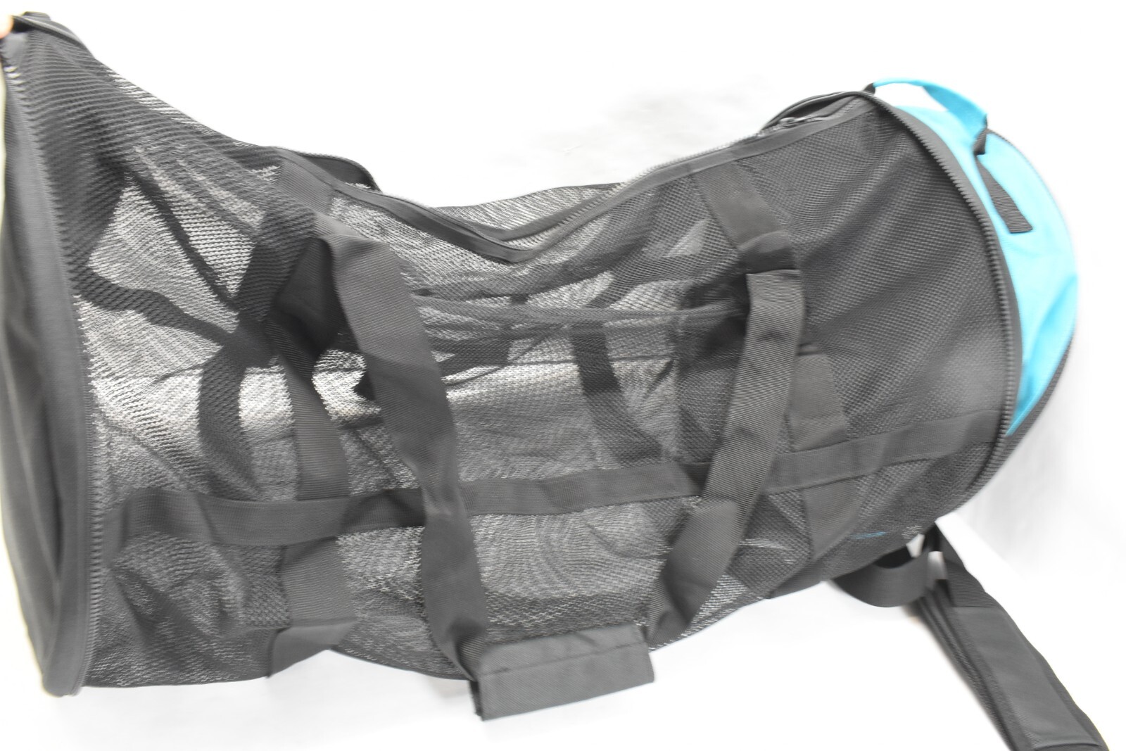 Next Descent Scuba Gear Bag Dive Gear Bag Blue & Black Collapsible Duffle Bag