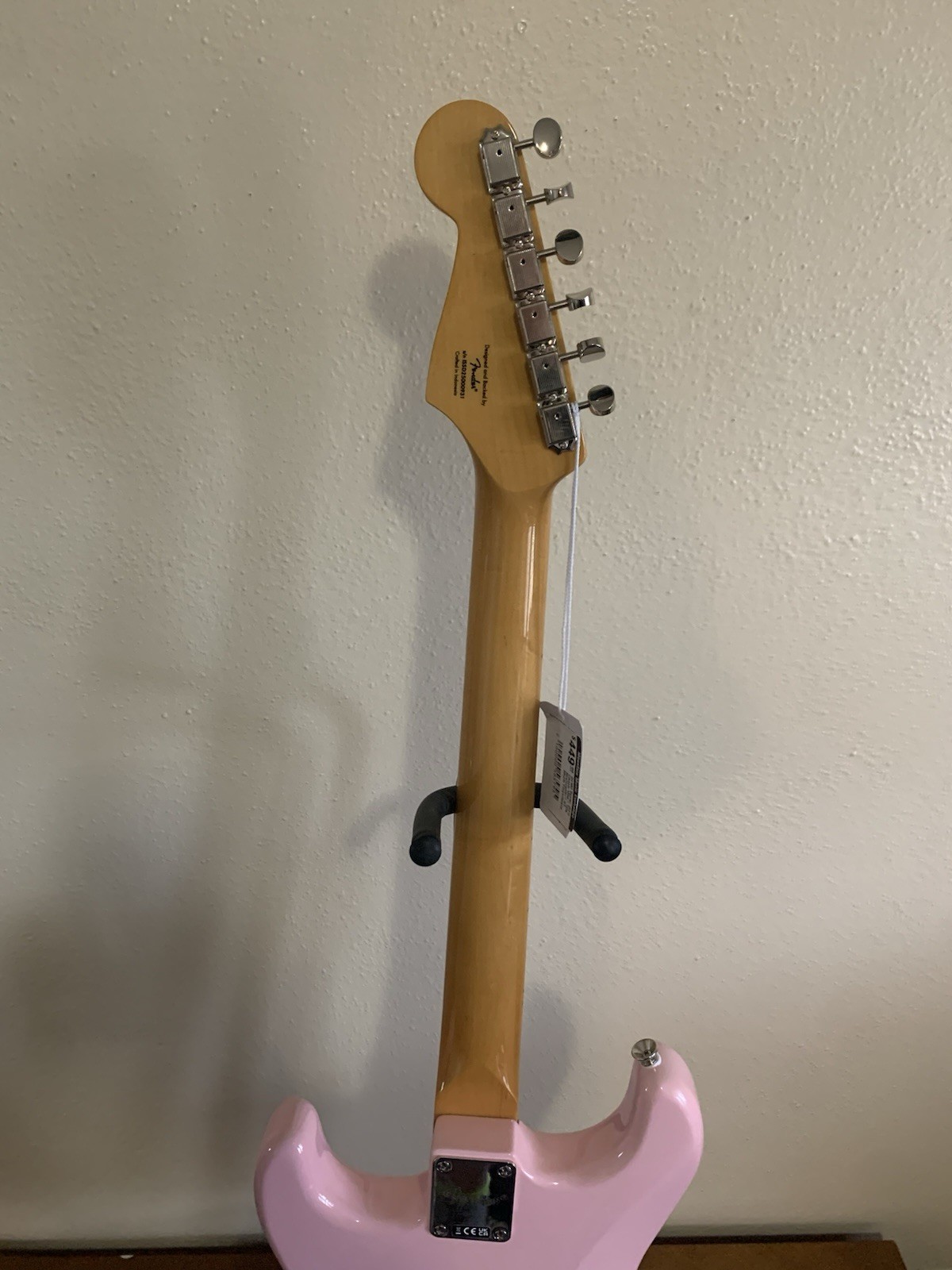 Fender Squier Classic Vibe 50s Style Stratocaster HT Hardtail, Shell Pink