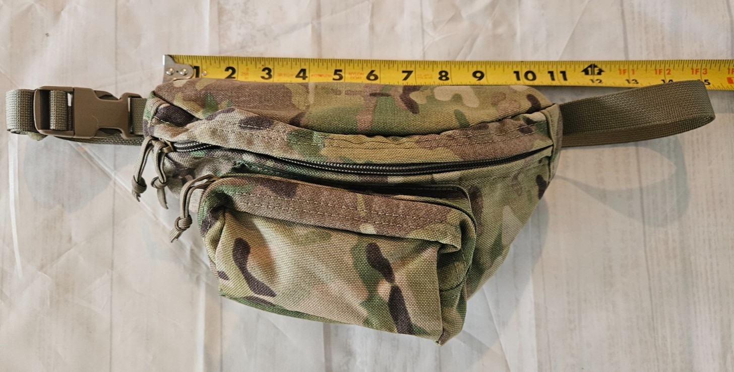London Bridge Trading Three Zipper Waist Fanny Pack OCP Multicam LBT-2641B