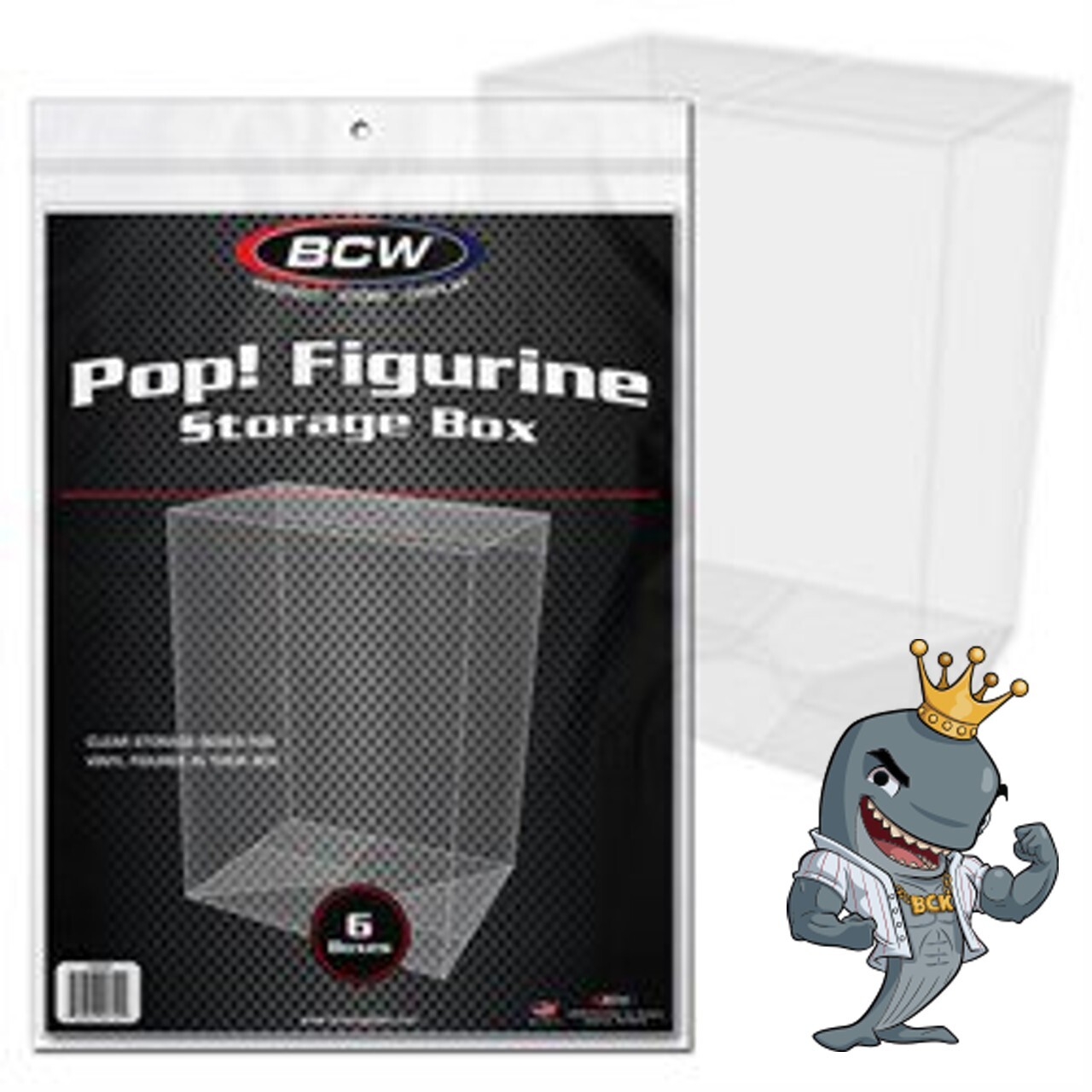 BCW POP! Box for Standard Figure (6ct Pack)
