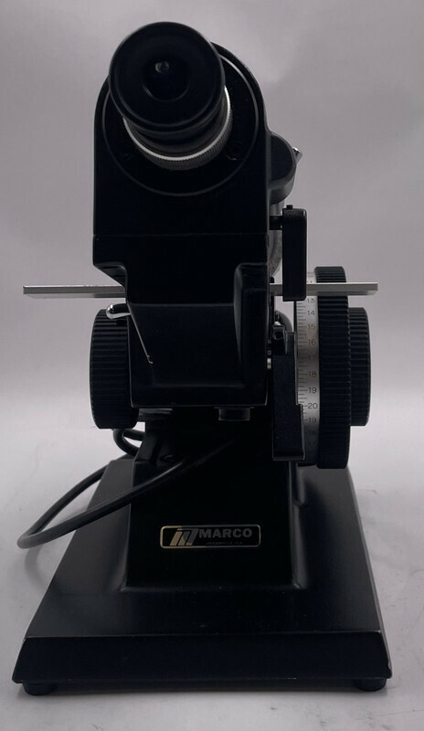 MARCO LOMBART INSTRUMENT 101 LENSMETER INCLINATION PRISM COMPENSATOR