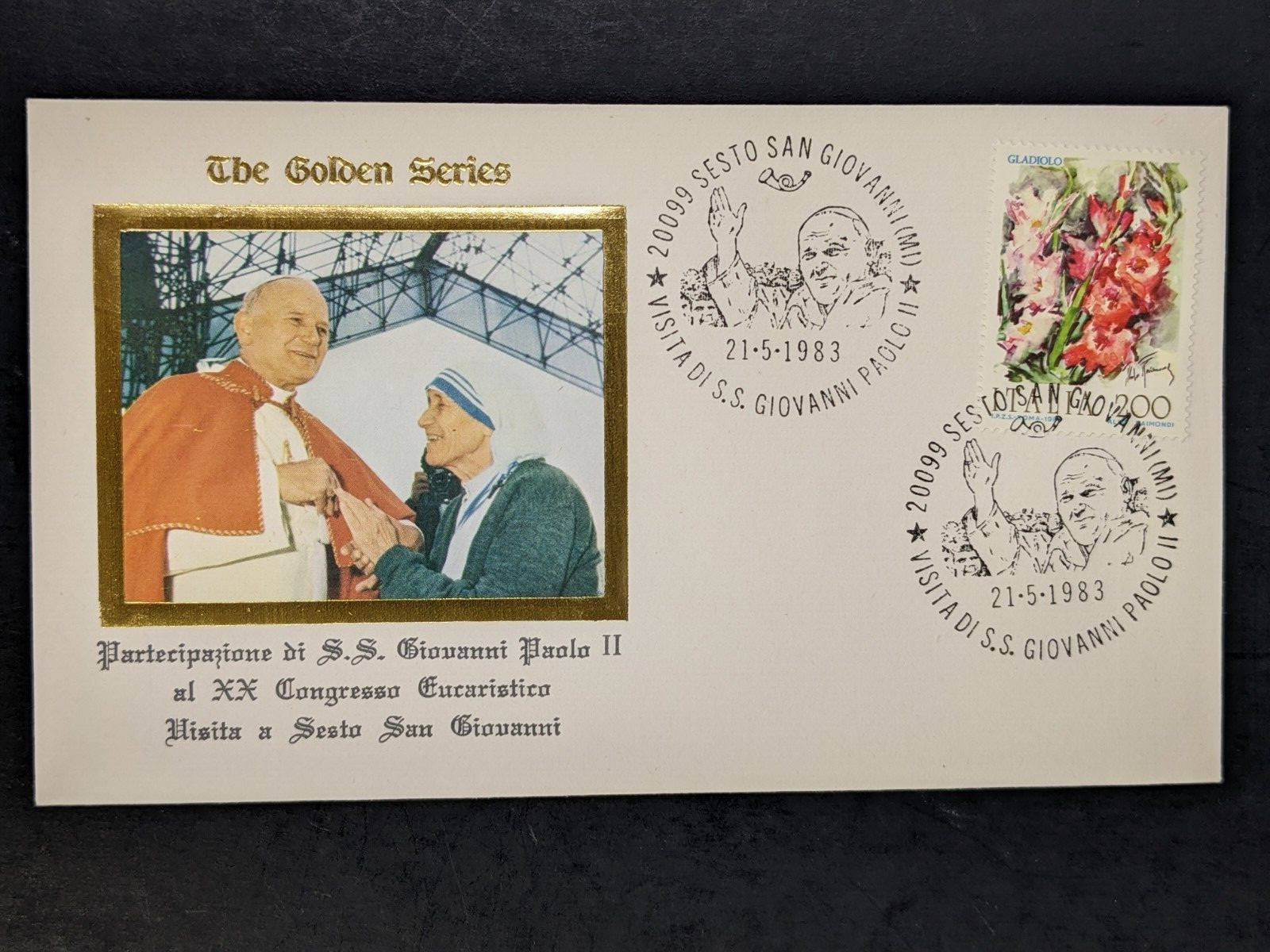 Pope John Paul II, Presides Over 20th Eucharistic Congress, 12 Covers Plus