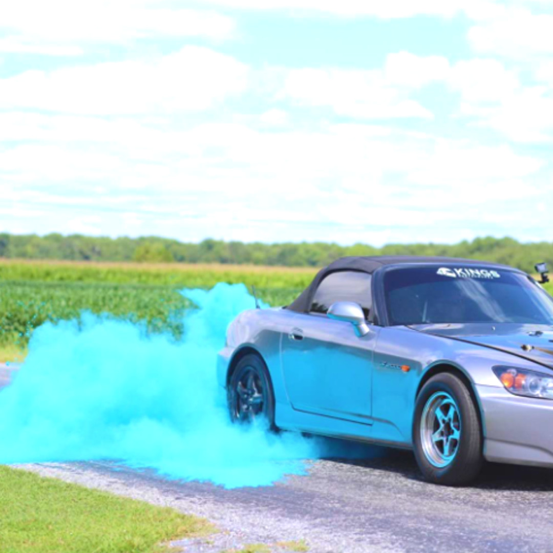 Burnout Black-Out 4 lbs Holi Powder - 2 lbs ea. Pink and Blue for Gender Reveals